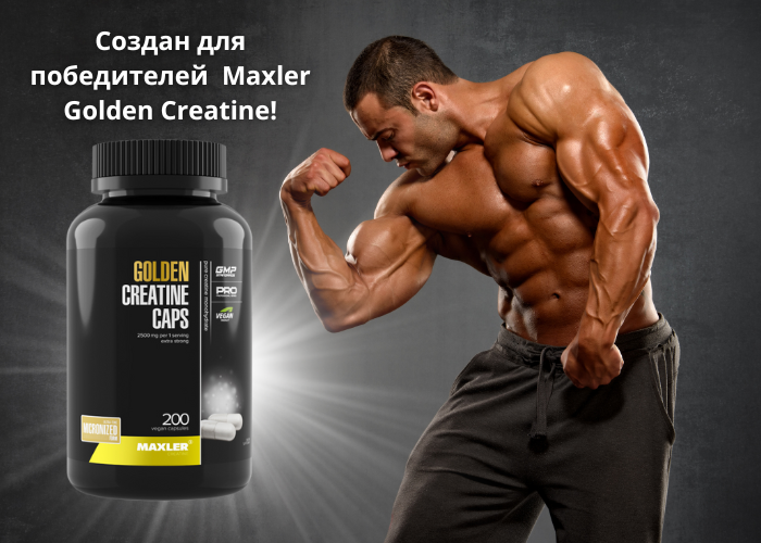 Креатин Моногидрат, 100% Golden Creatine → Maxler  ᐈ Купить в Казахстане | Алматы | Астана | Караганда | Megapit.kz