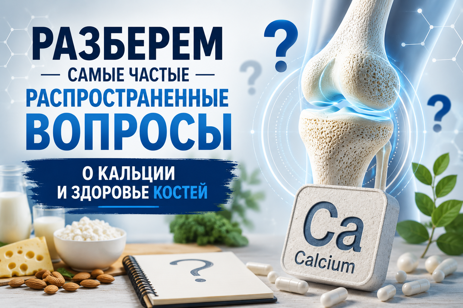 кальции и здоровье костей