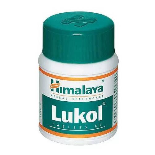Himalaya, Лукол, при воспалительных заболеваниях органов малого таза, 596 мг 60 таблеток
