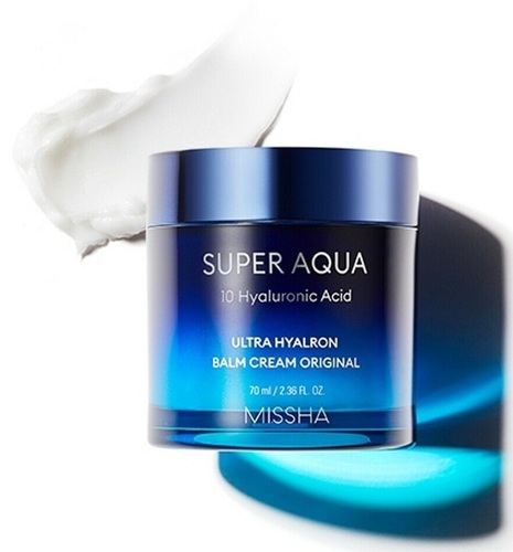 Missha Super Aqua Ultra Hyalron Balm Cream, Увлажнющий крем-бальзам с гиалуроновой кислотой 70 мл