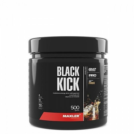 Maxler Изотоник + Кофеин, Black Kick 500 гр