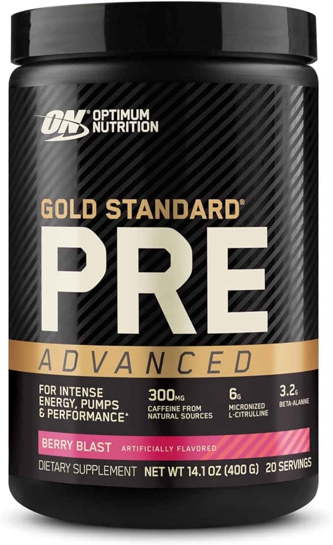 Optimum nutrition Предтреник, Gold standard Pre-Advanced 400 гр