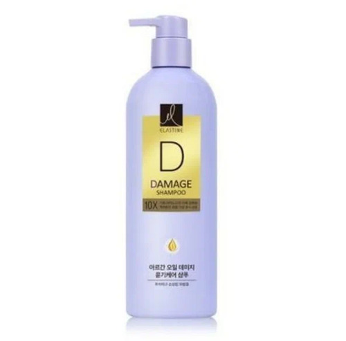 Elastine, Шампунь для Бережного Ухода за Поврежденными Волосами, Argan Oil Damage Care 10X 680 мл