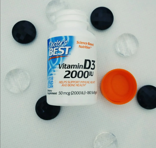 Doctors Best Витамин D3 (2000 МЕ) 180 капсул