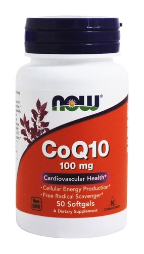 Now Foods Коэнзим Q10 100 мг, 50 капсул