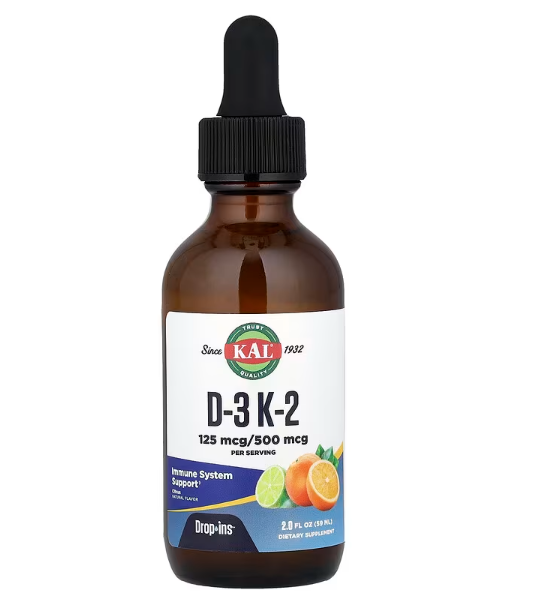 KAL, D-3 K-2 с Цитрусовым Вкусом, 59 мл 