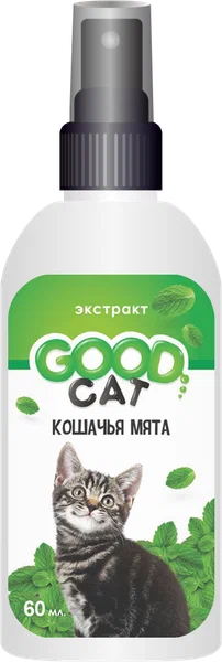 Good Dog&Cat, Спрей "Экстракт Кошачьей Мяты", 60 мл 
