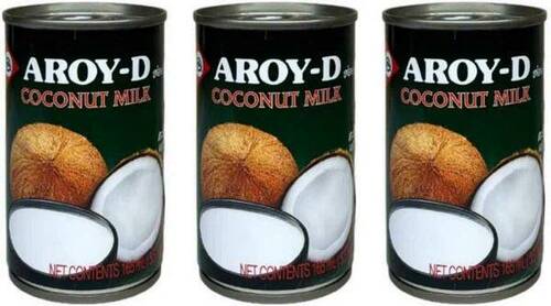 Aroy-D Кокосовое молоко 100%, 165 мл