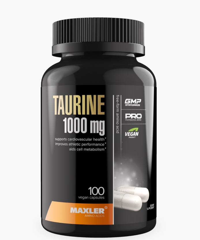 Maxler Таурин 1000 мг, 100 капсул 