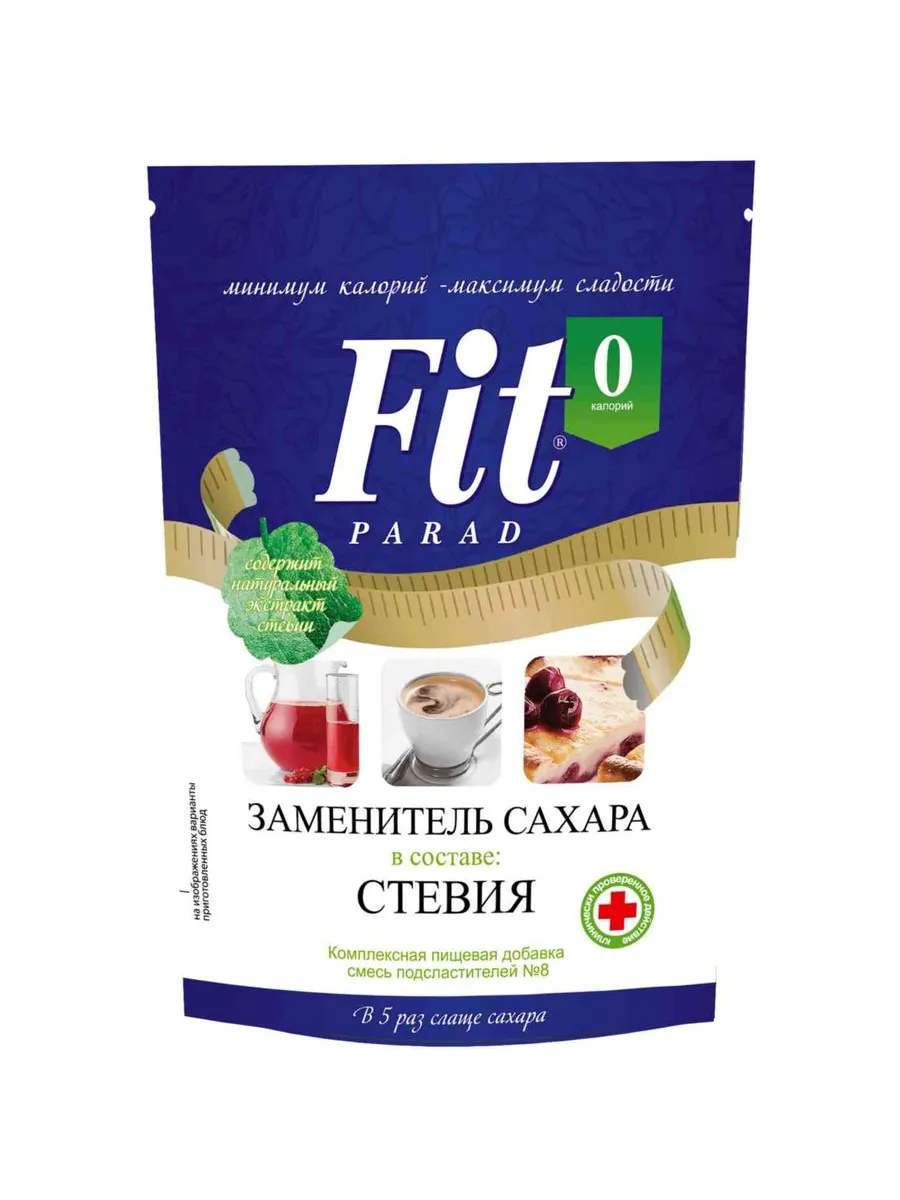 Fit Parad Заменитель сахара № 8, 250 гр 