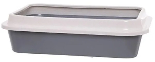 Сибирская Кошка, Туалет для кошек, СЕРЕБРО с бортиком, глубокий 1 шт