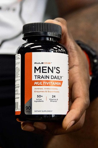 RULE1, Витамины для мужчин, Men's Train Daily Sports Multi-Vitamin 90 таб