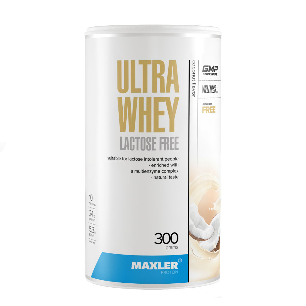 Maxler Протеин безлактозный, Ultra Whey Lactose Free 300 гр