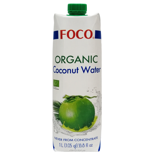 FOCO Кокосовая вода органик, 1000 мл