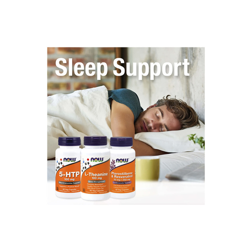 Now Foods L-Теанин 100 мг, 90 жевательных таблеток