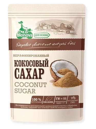 Bionova Кокосовый сахар 200 гр