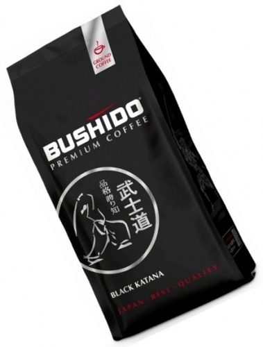 Bushido Кофе молотый Black Katana, 227 гр