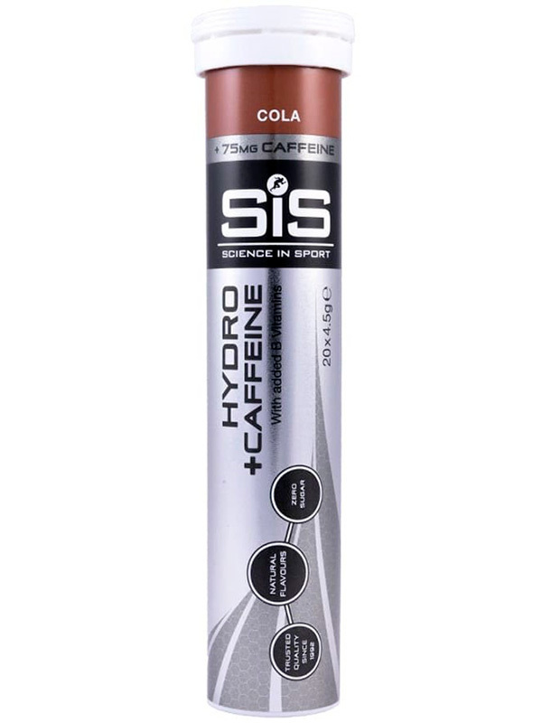 SiS Go Hydro, Изотоник + Кофеин Шипучие таблетки, 20 шт 