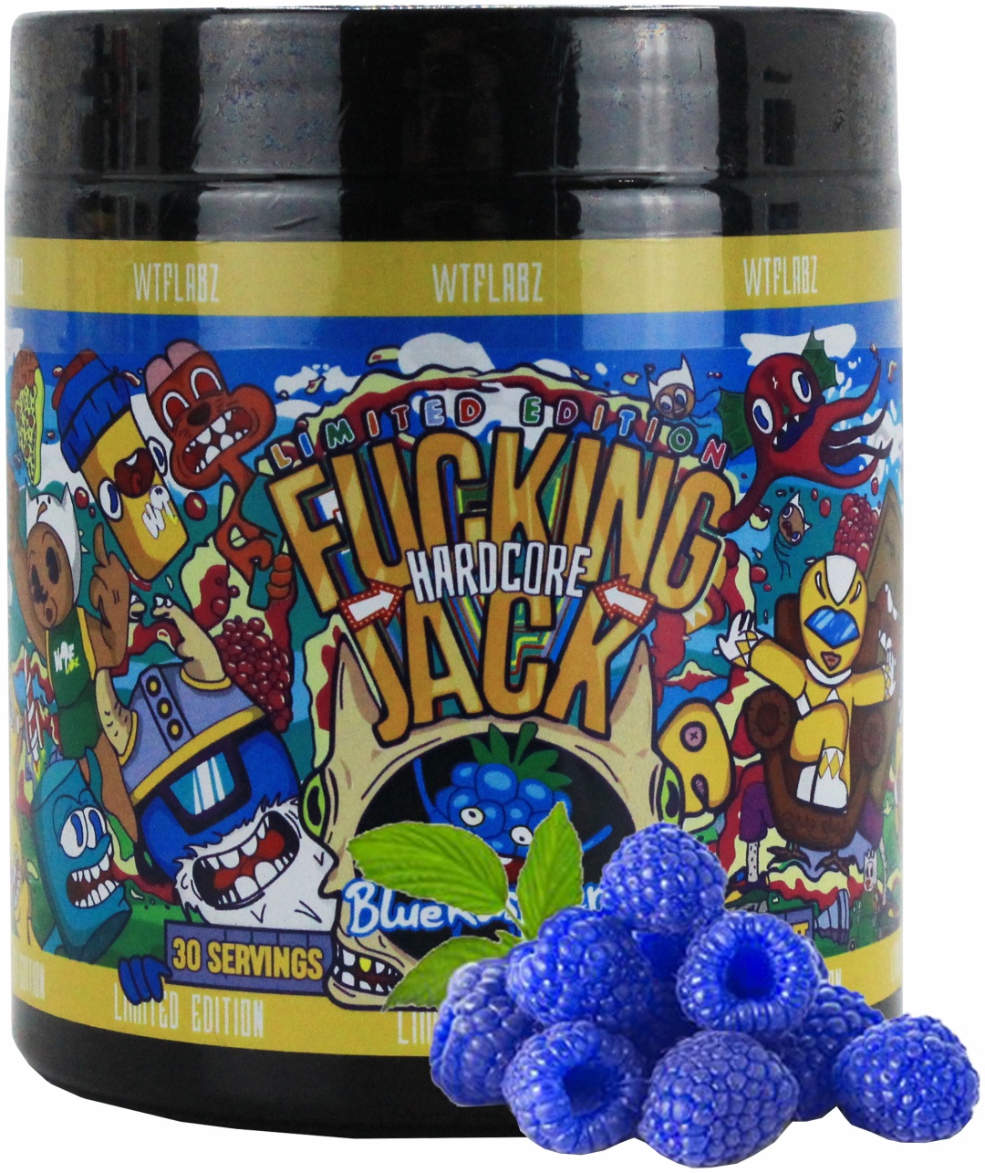 WTFLABZ Предтренник, Jack Hardcore 195 гр