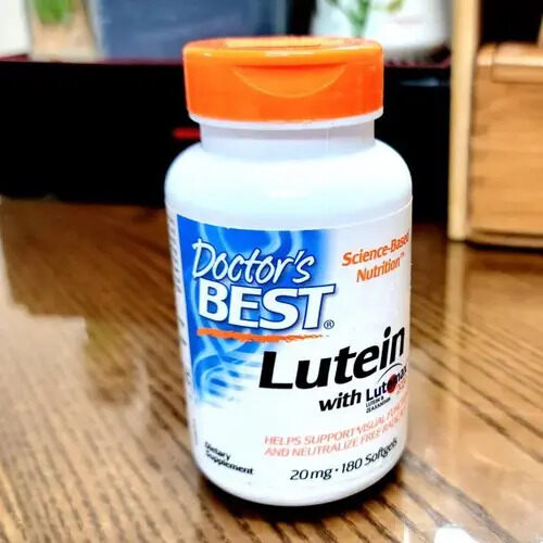 Doctors Best Лютеин + Lutemax 20 мг, 60 мягких таблеток