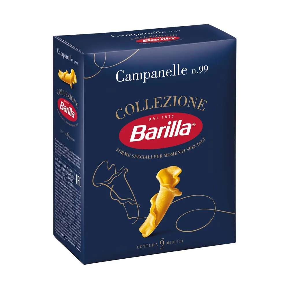 BARILLA Паста Campanelle n.99 (Кампанелле), 450 гр