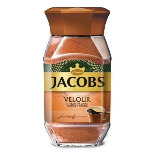 Jacobs Velour, кофе растворимый, 95 гр
