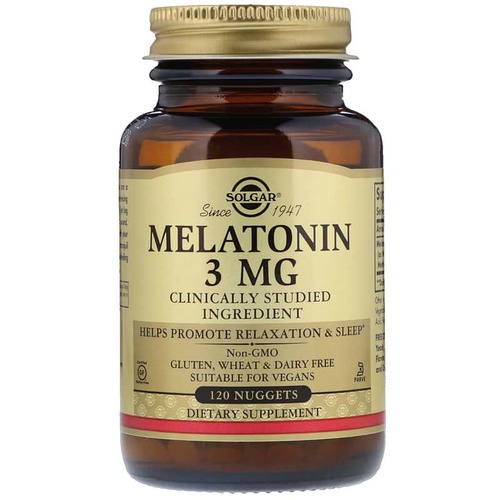 Solgar Мелатонин 3 мг, 120 таблеток