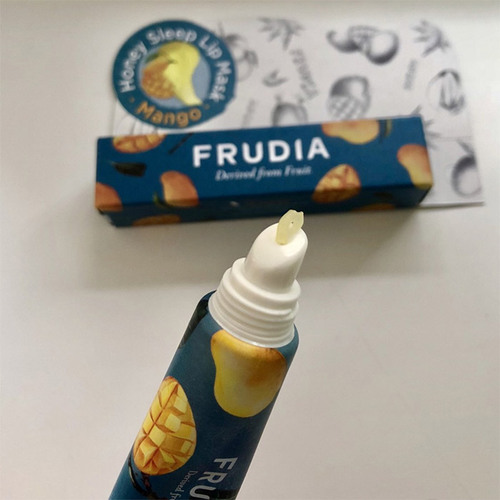 FRUDIA Маска для губ с экстрактом меда и манго, Mango Honey Lip Mask 10 гр