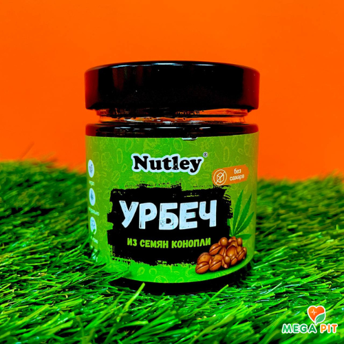 Nutley Урбеч из семян конопли, 180 гр