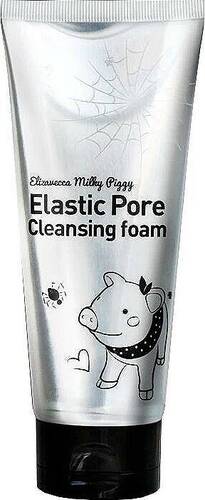 Elizavecca Пенка-маска д/умывания ЧЕРНАЯ Milky Piggy Elastic Pore Cleansing Foam, 120 мл
