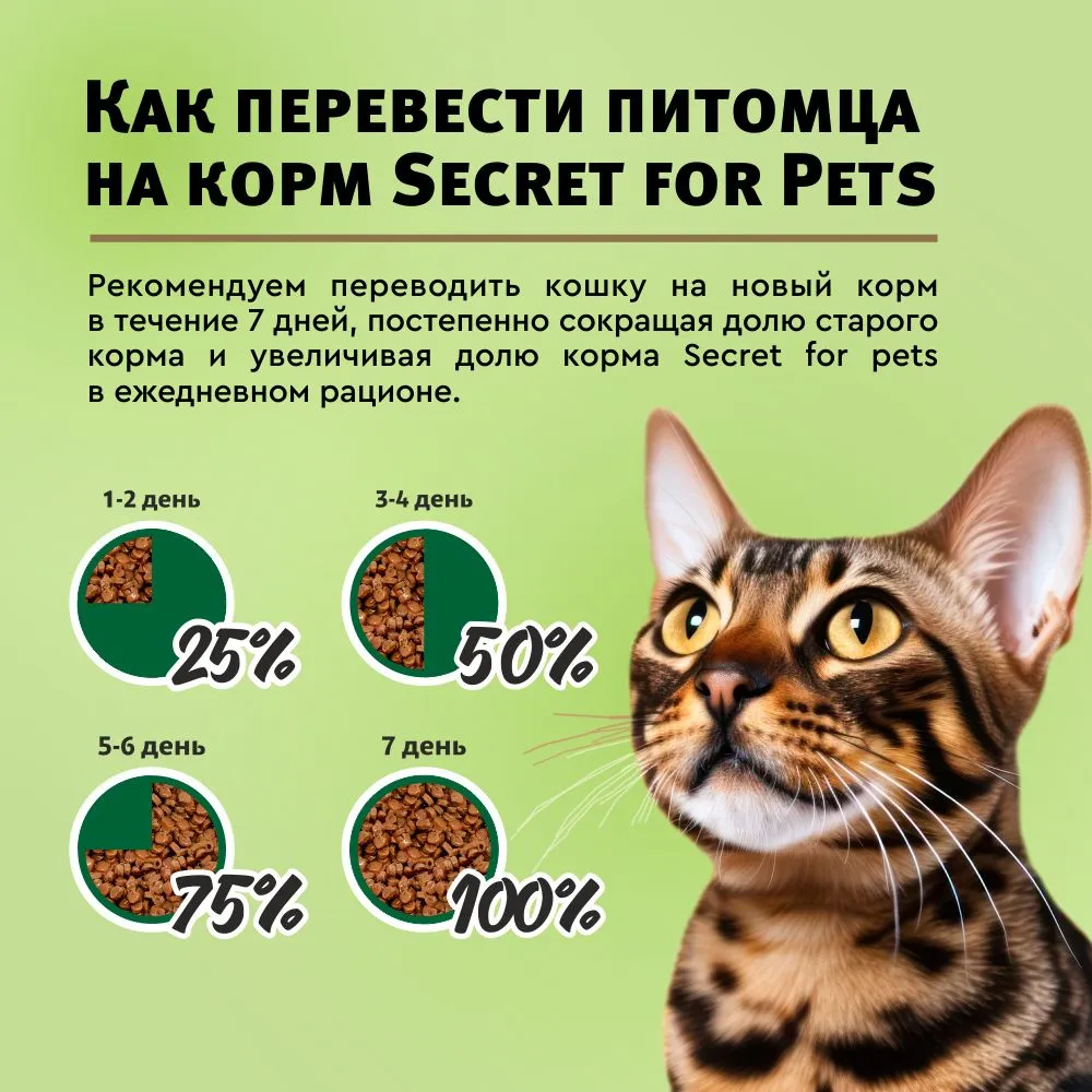 SECRET, Корм для стерилизованных кошек и кастрированных котов в соусе (утка), 85 г 