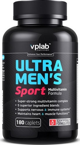 Vplab Ultra Men's Sport Витамины для мужчин 180 капсул