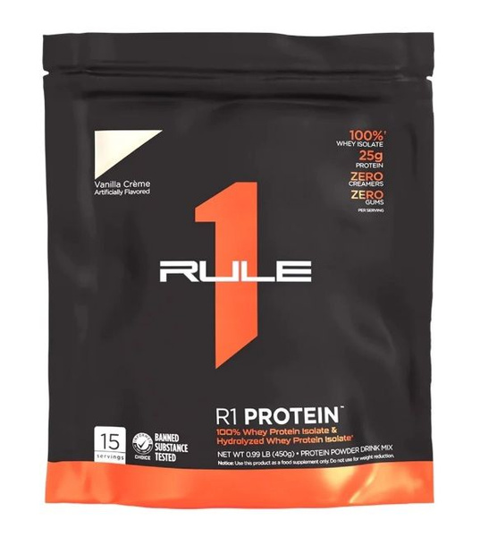 RULE1, Изолят протеина, Protein 450гр (1,1 lbs.) 