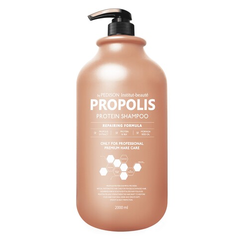 Pedison, Шампунь для волос прополис, Propolis Protein Shampoo, 2000 мл