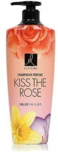 Elastine, Шампунь Парфюмированный для Всех Типов Волос, Perfume Kiss the rose Shampoo 600 мл