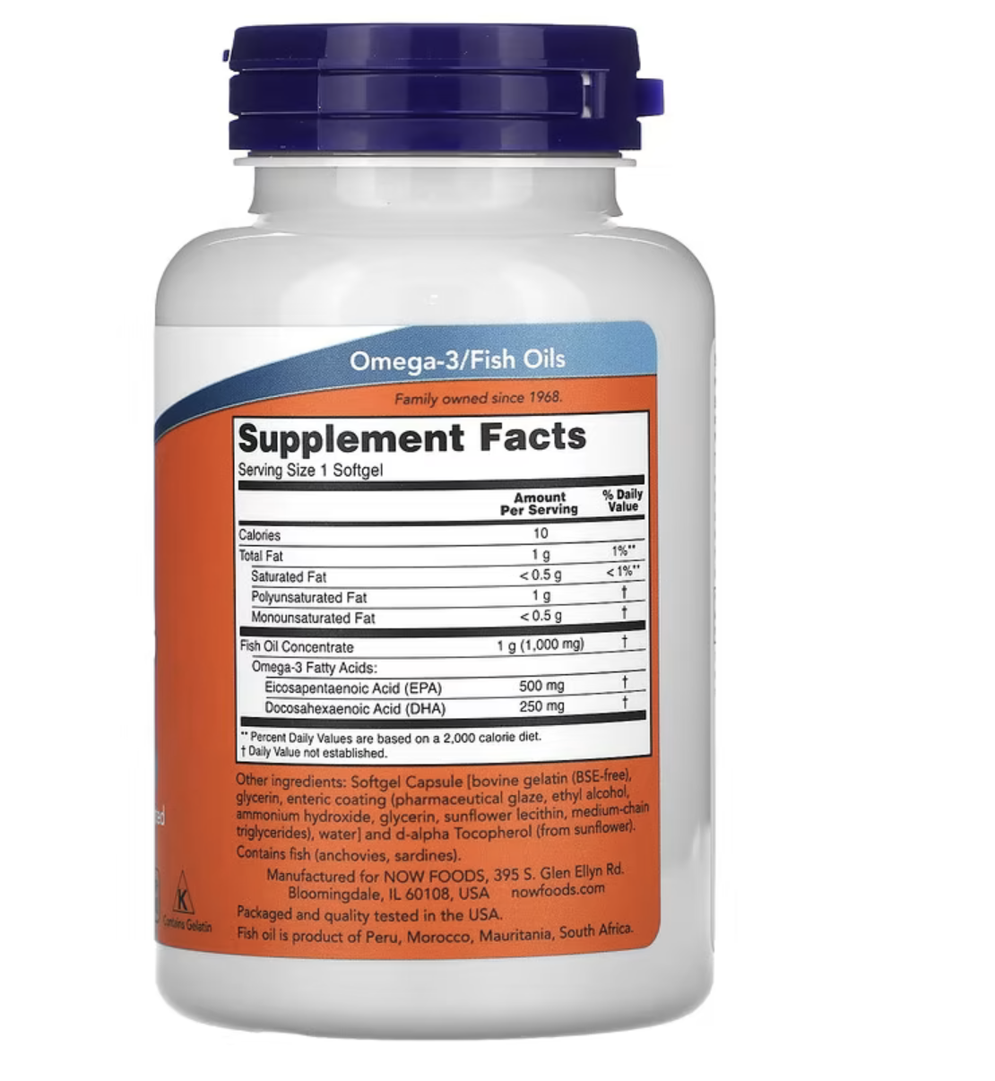 Now Foods Омега-3, Ultra Omega-3 90 капсул