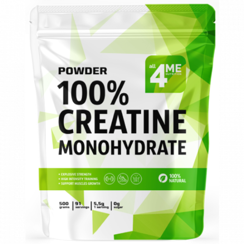 4Me Nutrition Креатин моногидрат, 500 гр 