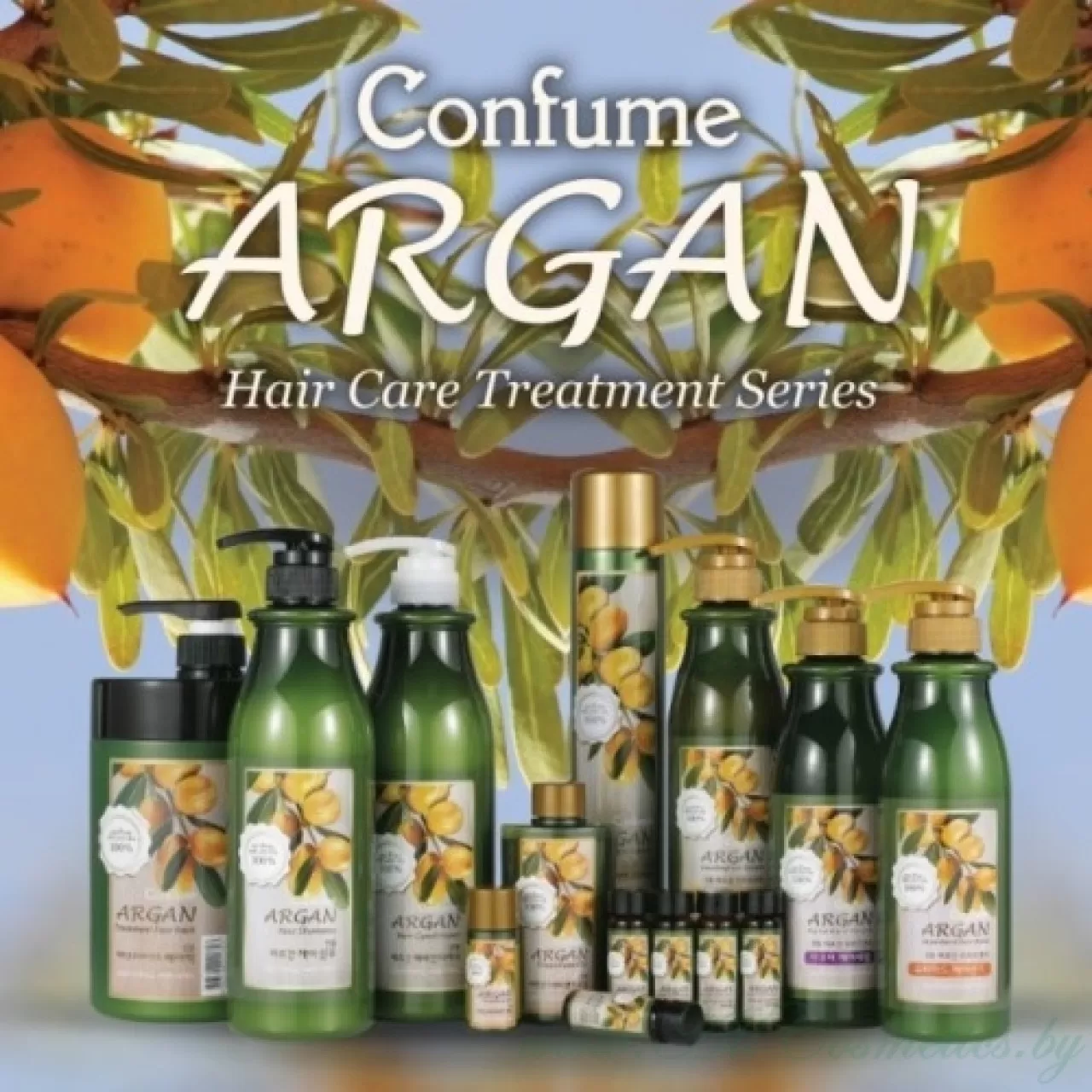 Welcos Confume Argan Gold Shampoo, Шампунь для волос с аргановым маслом 200 мл