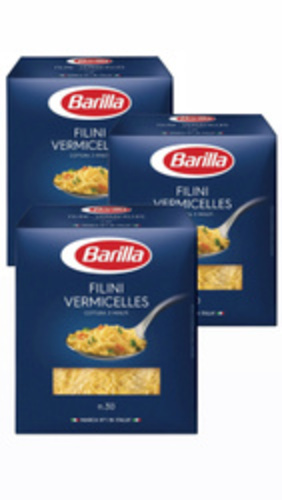 BARILLA Паста Filini Vermicelles n. 30 (Филини Вермишель 30), 450 гр