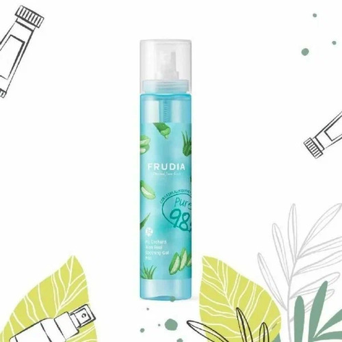 FRUDIA Гель-мист увлажняющий для лица с Алоэ, My Orchard Aloe Real Soothing Gel Mist 125 мл