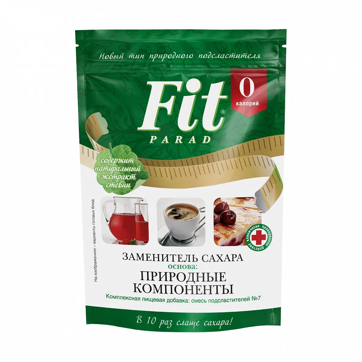Fit Parad Заменитель сахара на основе эритрита №7 100 г 
