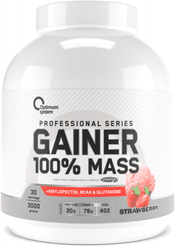 Optimum System 100% Mass Gainer, Гейнер 3000 гр