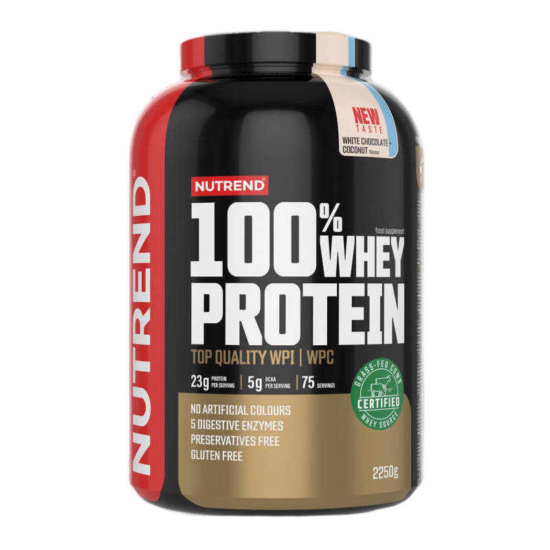 Nutrend Протеин, 100% Whey protein 2250 гр