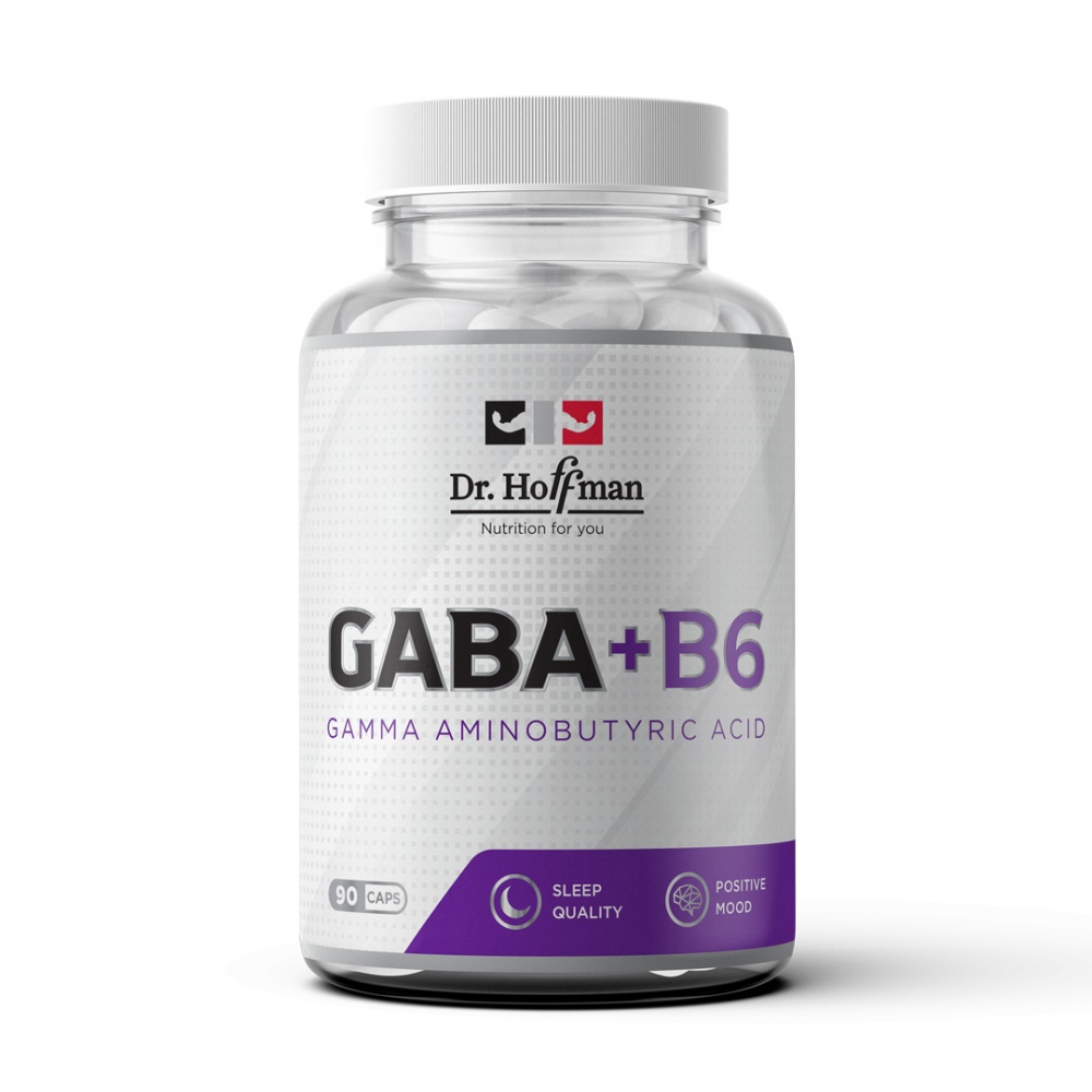 Dr.Hoffman GABA 500 мг с витамином В6, 90 капсул