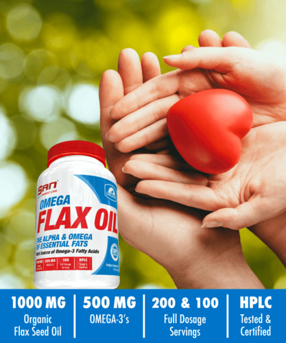 SAN Omega Flax Oil 100 капсул