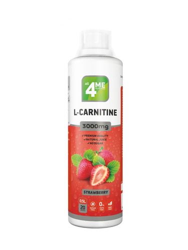 4Me Nutrition Л Карнитин,  L-Carnitine concentrate 3000, 500 мл