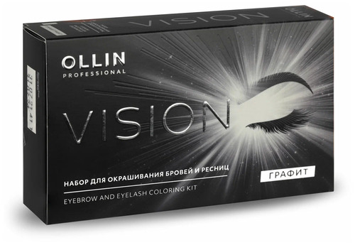 OLLIN Professional VISION набор для окрашивания бровей и ресниц