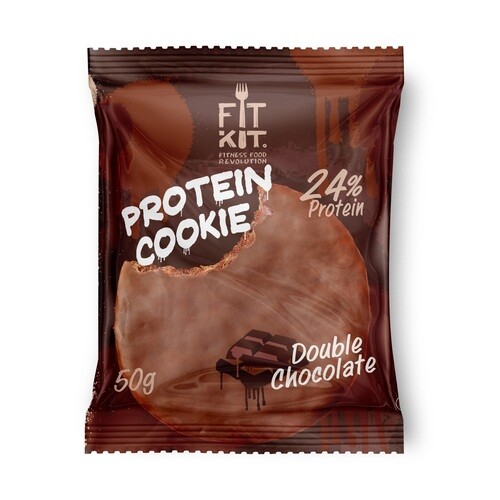 Fit Kit Protein chocolate сookie протеиновое печенье  50 гр