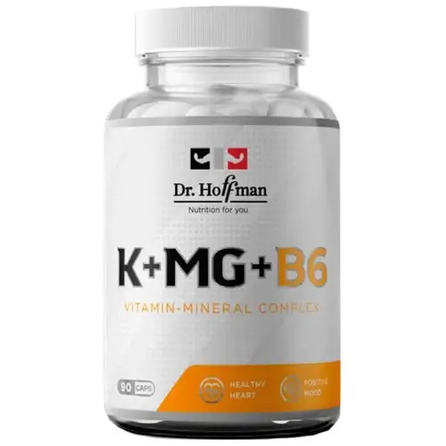 Dr.Hoffman Витамин Kалий + Mg + B6, 90 капсул