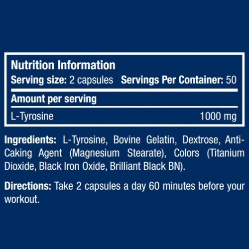 Scitec Nutrition L-Тирозин 1000 мг, 100 капсул